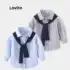 🛍️Kit de body de bebê manga longa masculino de algodão, enxoval