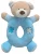 Zip Chocalho Urso Azul Bebê