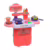 Zippy Toys, Maleta de Cozinha 3 em 1 Pequeno Chef 50cm, Plástico, Interatico, Educativo – Vermelho